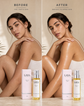 Ceramide Body Lotion & Natural Body Oil Duo