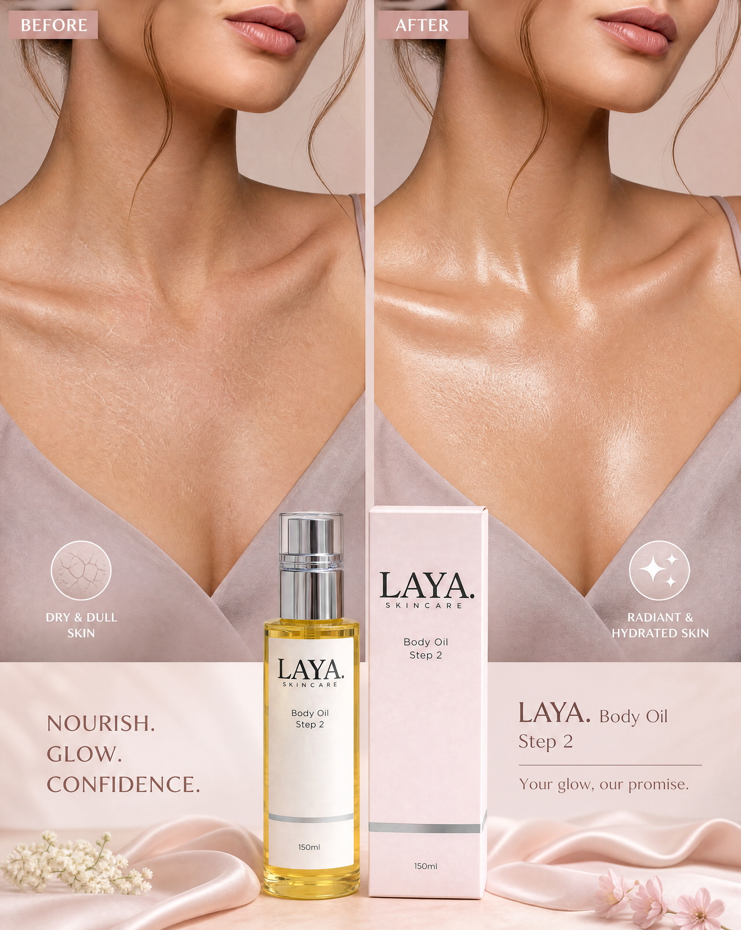 Body Oil with Bakuchiol & Nutrient-Rich Oils